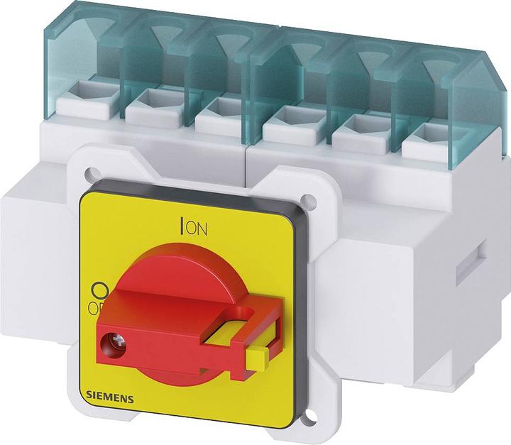 Produktbild Siemens Hauptschalter 25A 6p IP65 Einb Wart/Rep 3LD2122-3VK13