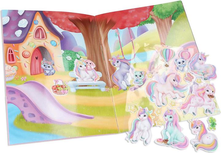 Image du produit Magni DEPESCHE Ylvi Stickerbuch Create your Unicorn World