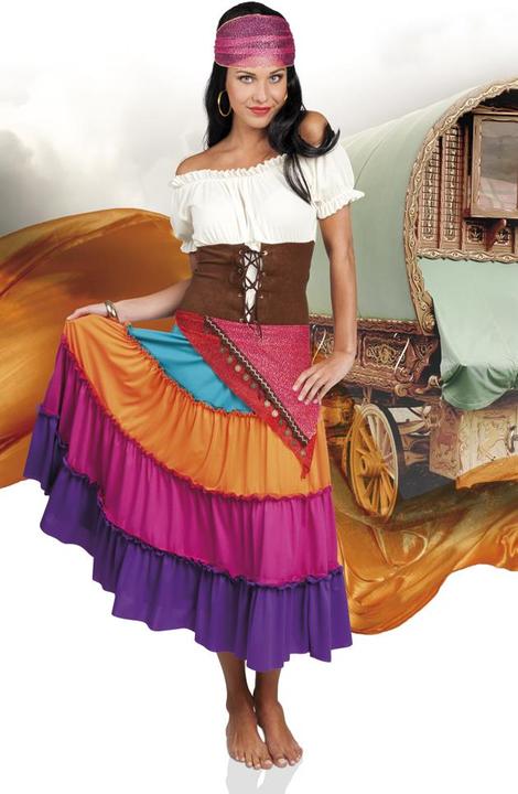Actual product image Boland Gypsy lady costume: Gypsy lady dress (36, 38)
