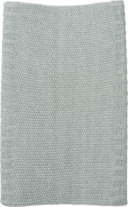 Produktbild Meyco Wickelauflagenbezug Relief Mixed - steingrün - 50x70cm (50 x 70 cm)