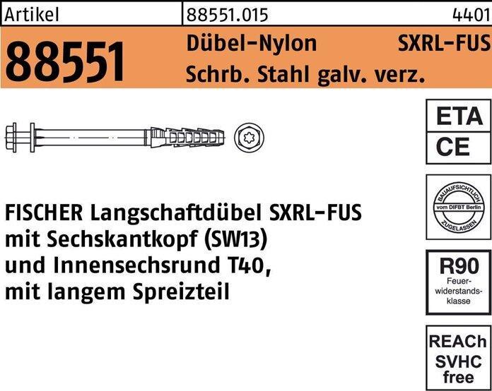 Produktbild Fischer Langschaftdübel SXRL 10x80 FUS (50 Stk.)