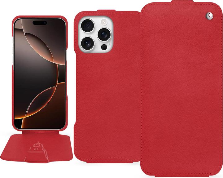 Produktbild Noreve Lederschutzhülle vertikal (Apple iPhone 16 Pro)
