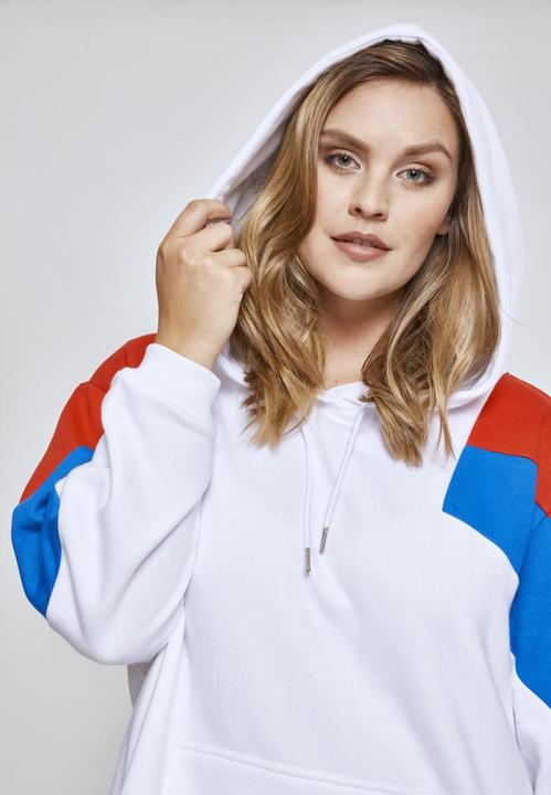Produktbild Urban Classics Ladies Oversize 3-Tone Block Hoody (XXL)