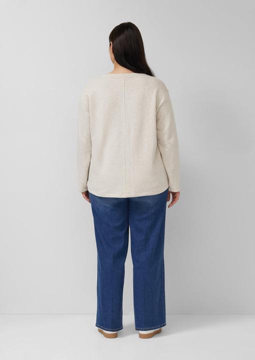 Produktbild s.Oliver Sweatshirt Leichter Sweat-Pullover mit Ziernähten (46)