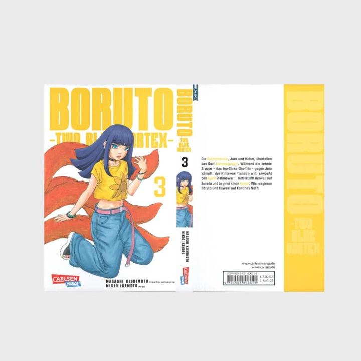 Actual product image Boruto - Two Blue Vortex 3 (German, Masashi Kishimoto, Mikio Ikemoto, Miyuki Tsuji, 2025)