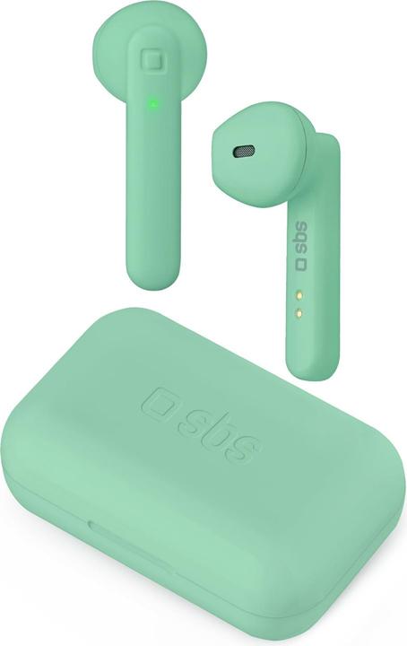 Actual product image SBS Twin Buds TWS True Wireless Earphones light blue (2.50 h, Wireless)