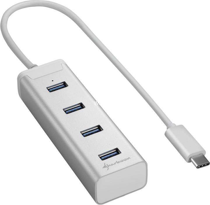 Produktbild Sharkoon 4044951019007 (USB-C, 4 Ports)