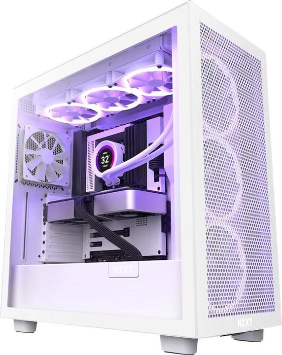 Produktbild NZXT H series H7 Flow - Tower - E-ATX - Seitenteil mit Fenster (gehärtetes Glas) - keine Spannungsv