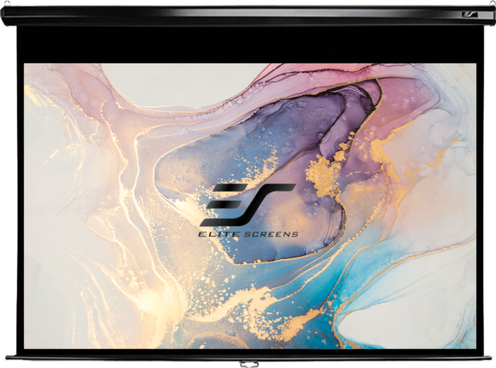 Actual product image Elite Screens manual (150", 16:9)