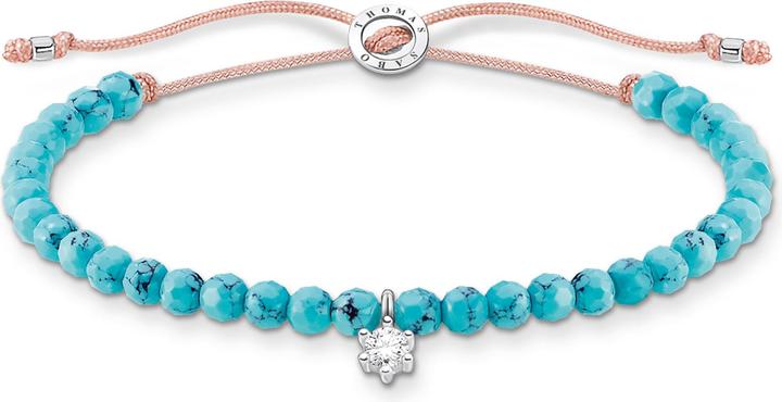 Immagine prodotto Thomas Sabo Bracciale (20 cm, Argento 925, Perlon/Nylon)
