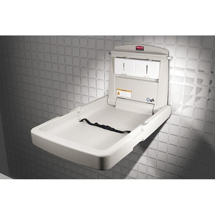 Rubbermaid Baby-Wickelstation FG781988LPLAT vertikal