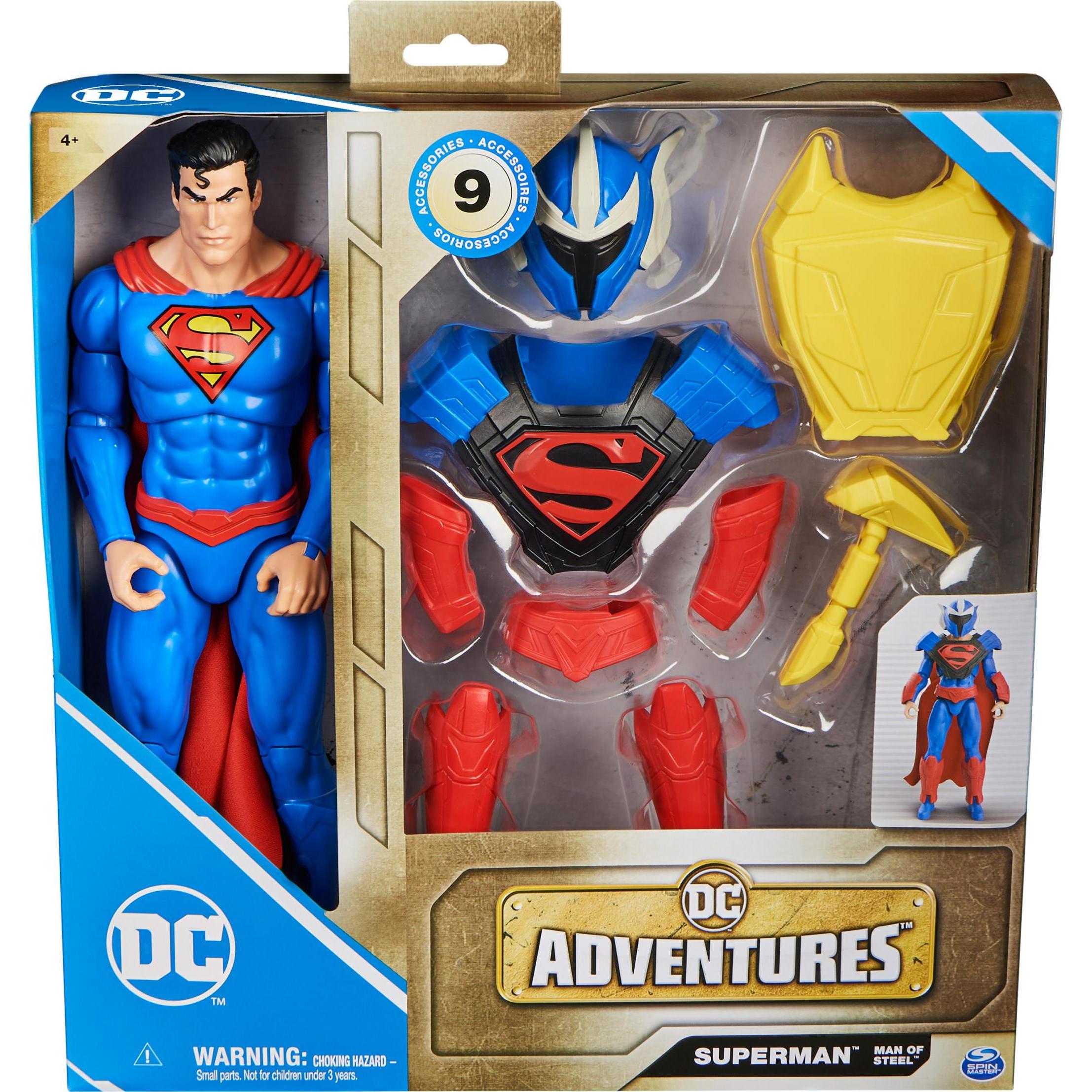 Batman Uomo Multicolore Figura Dc - Superman 30 Cm - D'acciaio (6067957)