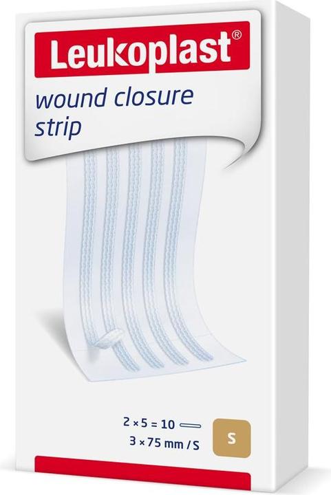 Actual product image BSN wound closure strip white (10 x)