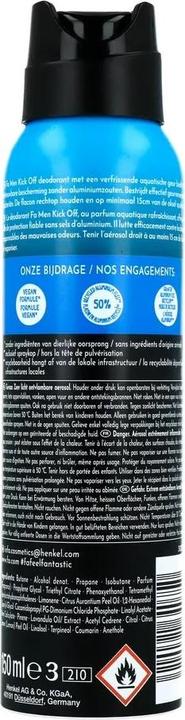 Produktbild Fa Men Perfect Wave Deodorant Spray 150ml (Spray, 150 ml)