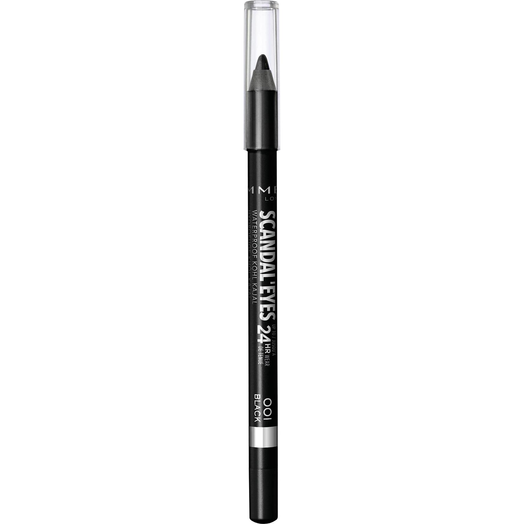 Rimmel London, Eyeliner + Kajal, Scandal Eyes Kajal (001 black)