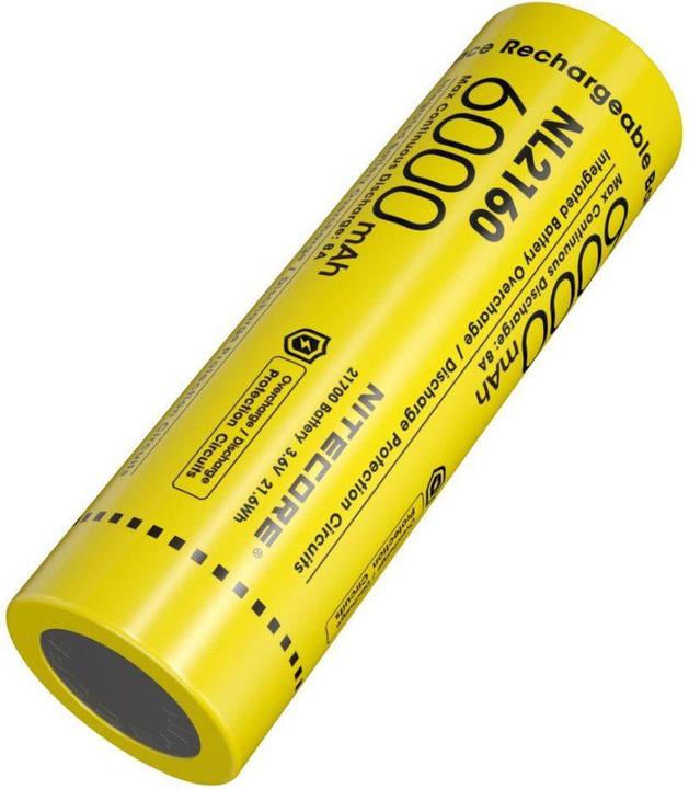 Actual product image Nitecore NL2160 (1 pcs., 21700, 6000 mAh)