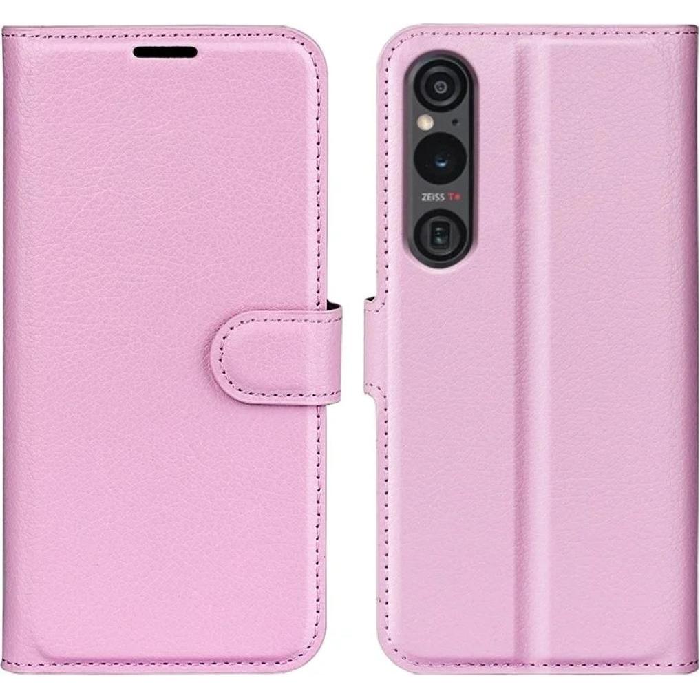 Screenguard Sony Xperia 1 VI Leather Guard Lederhülle (Sony Xperia 1 VI), Smartphone Hülle, Rosa
