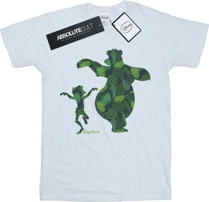 Immagine prodotto Disney The Jungle Book Mowgli And Baloo Dance Boyfriend Fit Maglietta Ampia Donna (M)