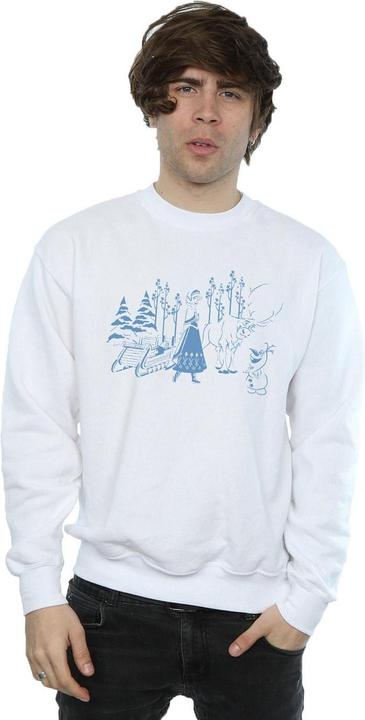 Produktbild Disney Frozen Anna Sven And Olaf Sweatshirt (3XL)