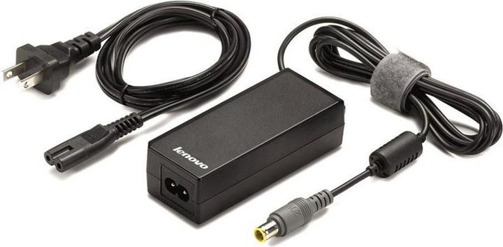 Actual product image Lenovo AC Adapter 65 Watt Slim Tip 2 Pin w/o Power Cord (65 W)