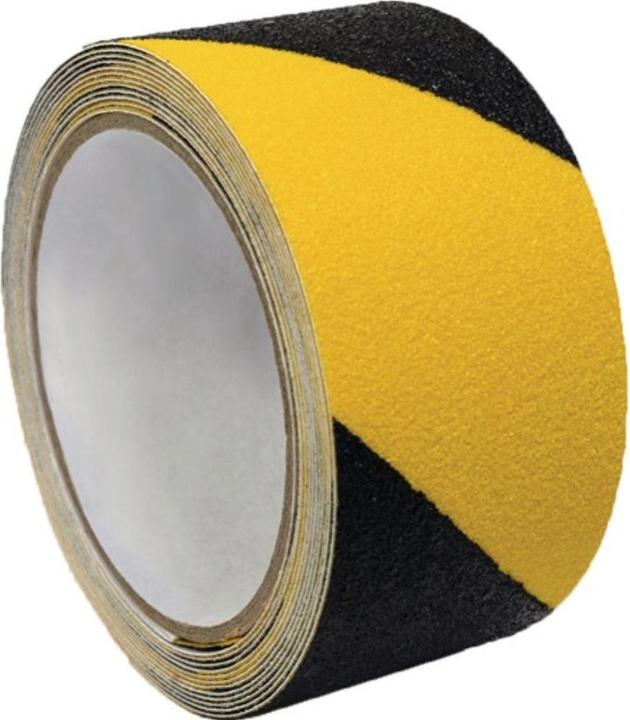 Produktbild IKS Antirutschklebeband F5750 schwarz/gelb Länge 18 m, Breite 50 mm (50 mm)