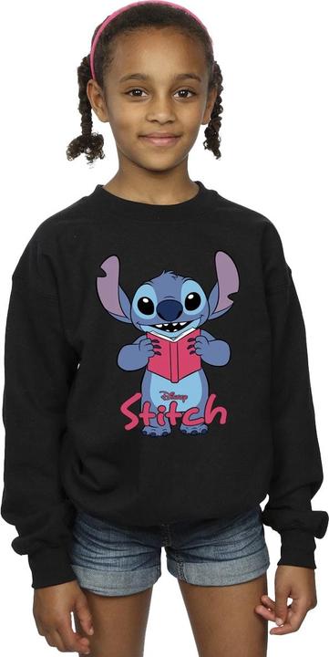 Produktbild Lilo & Stitch Reading Standing Sweatshirt Mädchen (128)