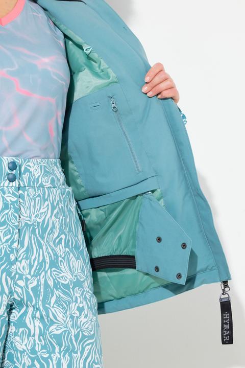 Produktbild Ulla Popken HYPRAR Funktionsjacke, wasserdicht, Schneefang, Kapuze (62)