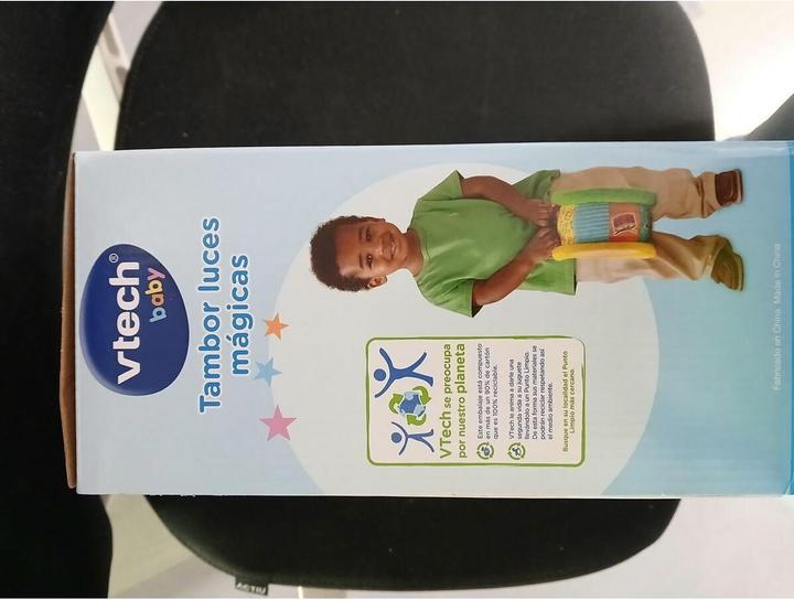 Image du produit VTech - Drum Magic Lights Activity Baby + 6 Months, Color 3480-612547 (Anglais, Espagnol)