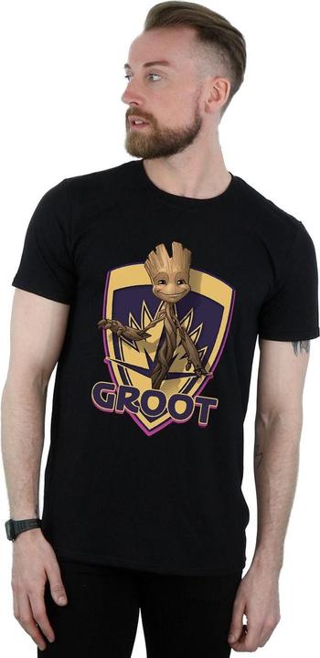 Produktbild Guardians Of The Galaxy Groot Badge TShirt (L)
