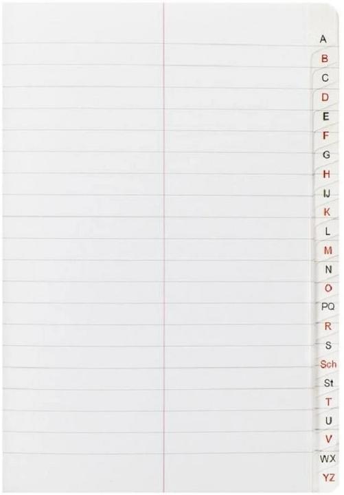Produktbild Oxford Vokabelheft mit Register A5, 48 Blatt, m. Register A-Z, 90 g/m² (A5, Speziallineatur, Weicher Einband)