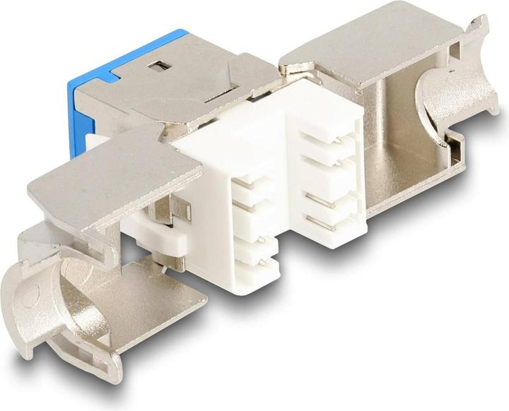 Actual product image Delock Keystone module RJ45 socket to LSA Cat.6A (Keystone module)