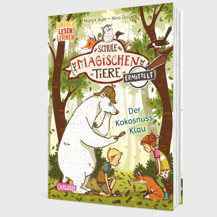 Actual product image Die Schule der magischen Tiere ermittelt 3: Der Kokosnuss-Klau (Zum Lesenlernen) (German, Nina Dulleck, Margit Auer, 2021)