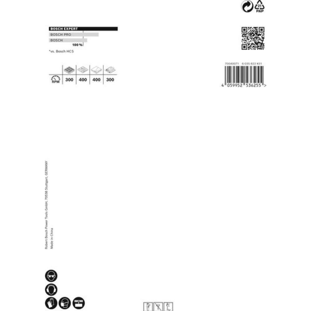 Thumbnail - Bosch Professional Zubehör, Lochsäge, EXPERT Construction Material Lochsäge, 98 x 60 mm (98 mm)