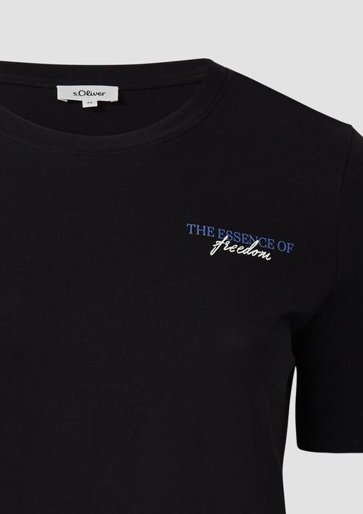 Produktbild S.Oliver T-Shirt T-Shirt mit Front- und Rückenprint (48)