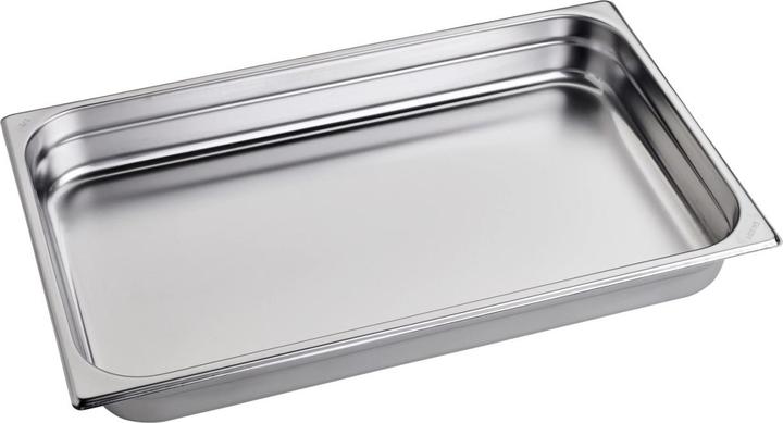 GN Schalen GN container 1/1 65 stainless steel 53x32.5cm h:6.5cm (GN 1/1)