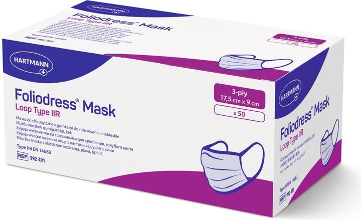 Produktbild Foliodress Mask Loop Typ IIR 50 (Typ IIR, 50 x)
