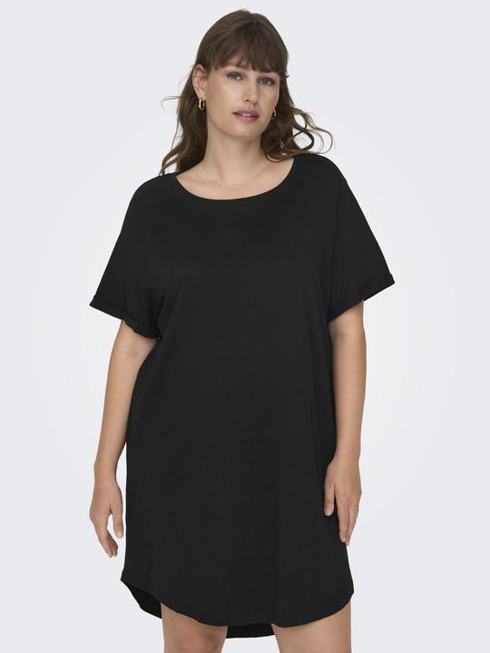 Actual product image Only Curvy Stripe Dress with Short Sleeves (L)