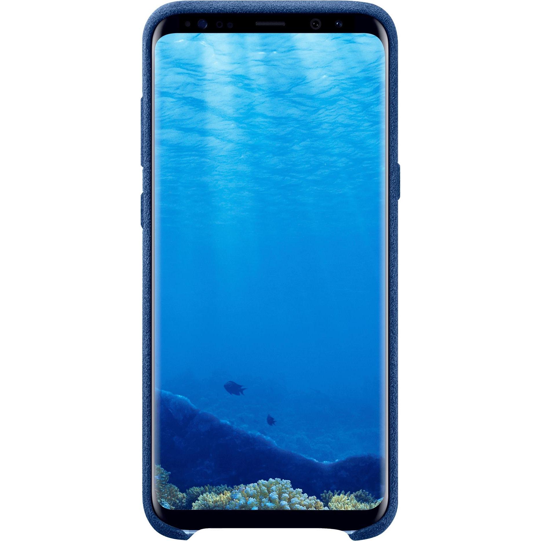 Thumbnail - Samsung Alcantara (Samsung Galaxy S8+), Smartphone Hülle, Blau