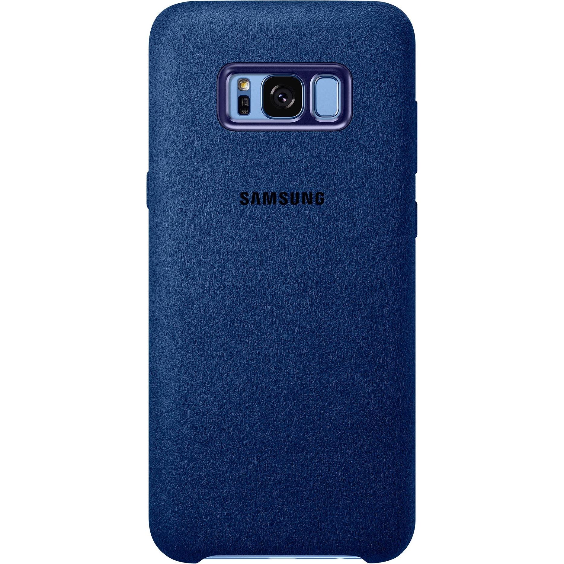 Samsung Alcantara (Samsung Galaxy S8+), Smartphone Hülle, Blau