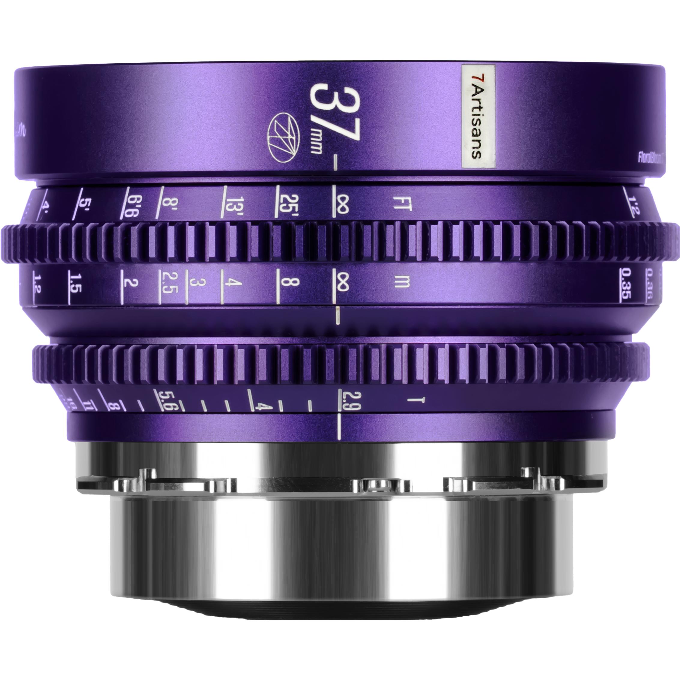 7artisans 37mm T2.9 PL Mount (Purple) (L-mount), Obiettivo, Viola