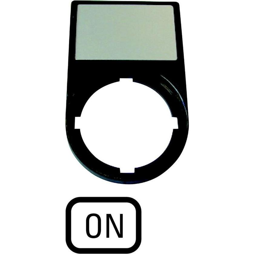Eaton Halter mit Einlegeschild Ein, Automatisierung