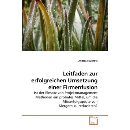 Leitfaden zur erfolgreichen Umsetzung einer Firmenfusion, Fachbücher von Andreas Kuzmits