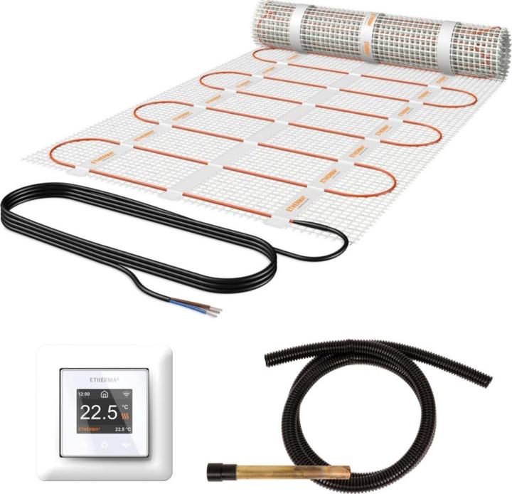 Etherma Cavo riscaldante 160W/mq 480W 3mq 1freddo 12W/m 44761