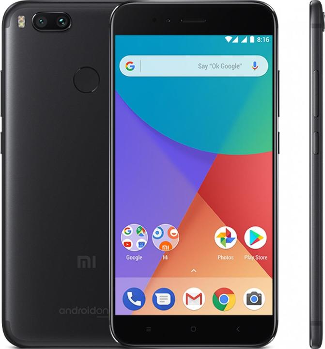 Produktbild Xiaomi Mi A1 (64 GB, Black, 5.50", Hybrid Dual SIM, 12 Mpx, 4G)