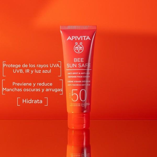 Produktbild Apivita Anti-Aging- und Fleckencreme SPF 50 (Sonnencreme, SPF 50, 50 ml)