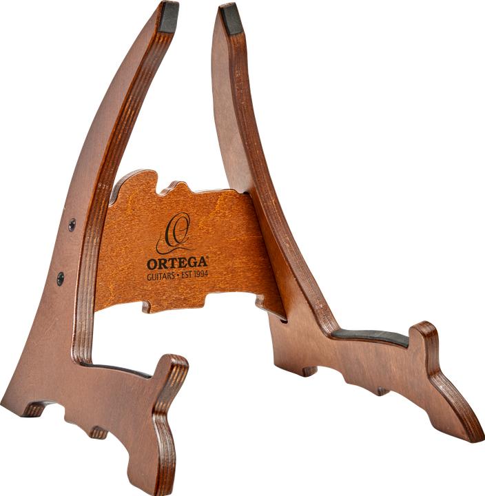 Ortega Pied de ukulélé en bois marron foncé (Ukelelele)