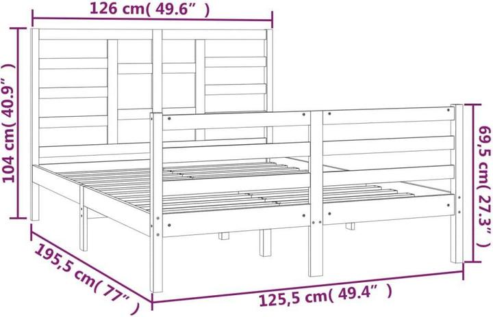 Produktbild vidaXL Serafina (120 x 190 cm)