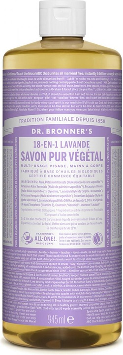 Produktbild Dr. Bronner's 18-IN-1 Lavendel (Flüssigseife, 945 ml)