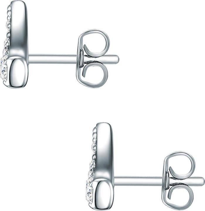 Produktbild Lulu & Jane Damen Messing verziert mit Kristallen von Swarovski® silber - 29373 (Messing)