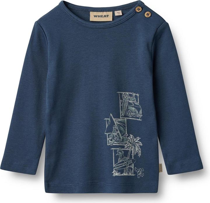 Image du produit Wheat Baby Langarmshirt Benjamin (74)